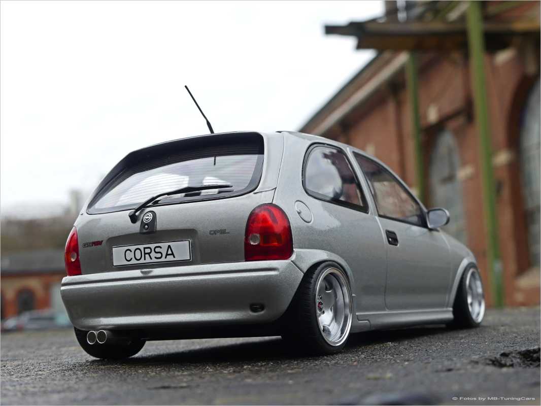 1:18 Opel Corsa B GSI STEFAN-BCW-Alufelgen mit OVP